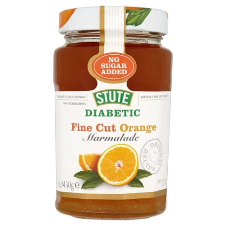 Stute Diabetic No Added Sugar Fine Cut Marmalade 430g.png
