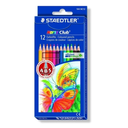 Staedtler Noris Club Colouring Pencils 12 per pack.jpg