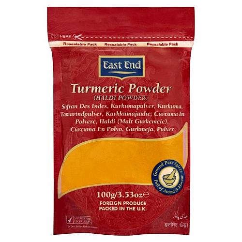 Przejdź do produktu East End Turmeric Haldi Powder Spice 100g