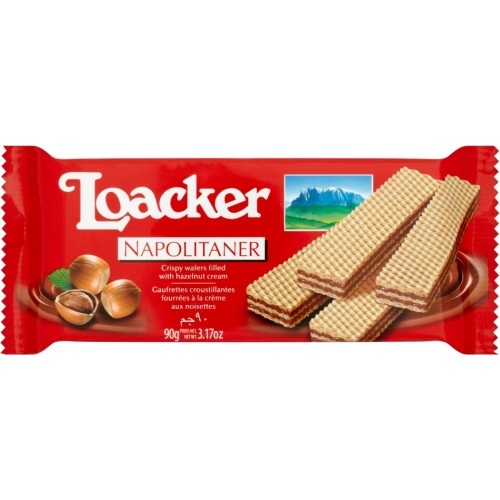 Przejdź do produktu Loacker Napolitaner Hazelnut Wafer 90g