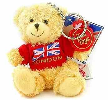 London Teddy Bear Keyring - Red 3.png