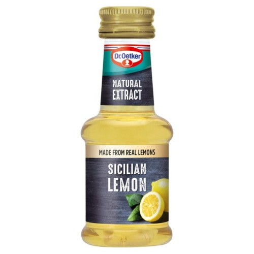 Przejdź do produktu Dr Oetker Natural Sicilian Lemon Extract 35ml