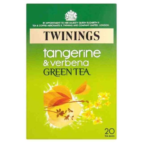 Przejdź do produktu Twinings Green Tea with Tangerine & Verbena 20 Tea bags