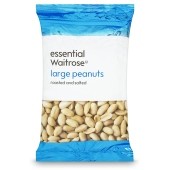 Przejdź do produktu Waitrose large peanuts roasted & salted 500g