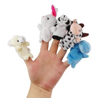 10 x Finger Puppets. Animal shape. 10 styles per set.jpg