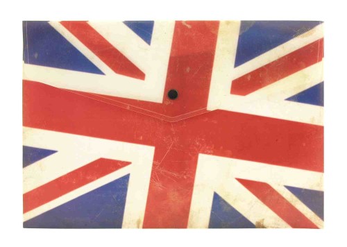 Przejdź do produktu Fashion Stationery Union Jack Design A4 Popper File