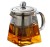 Glass Teapot 300ml with Heat Resistant Stainless Steel Infuser Perfect for Tea and Coffee 3.jpg