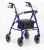 Days Lightweight Folding Four Wheel Walker with Padded Seat, Lockable Brakes, Ergonomic Handles, and Carry Bag Blue.jpg