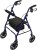 Days Lightweight Folding Four Wheel Walker with Padded Seat, Lockable Brakes, Ergonomic Handles, and Carry Bag Blue 3.jpg