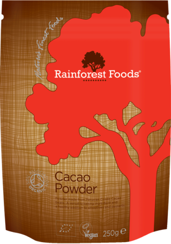 Przejdź do produktu Rainforest Foods Organic Vegan Peruvian Cacao Powder 250g