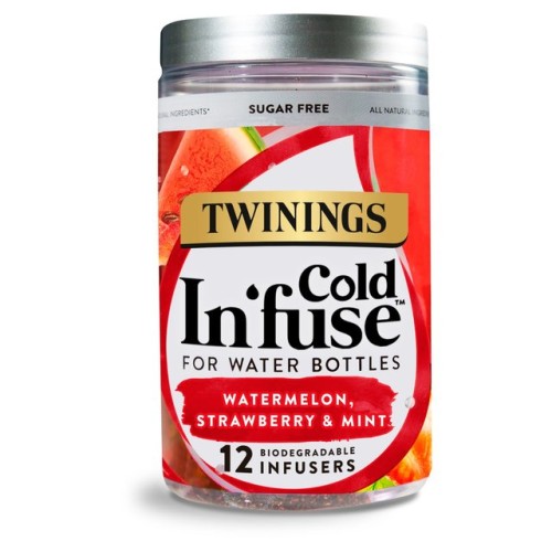 Przejdź do produktu Twinings Cold In'fuse Watermelon Strawberry & Mint 12 Infusers