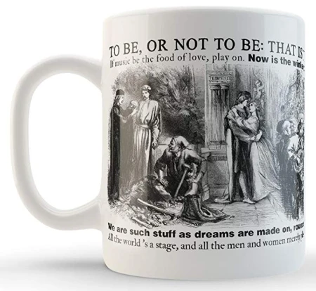 William Shakespeare Quotes Ceramic Mug 300ml 4.png