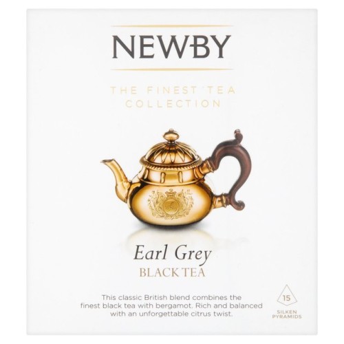 Przejdź do produktu Newby Teas Earl Grey Black Tea Silken Pyramids 38g