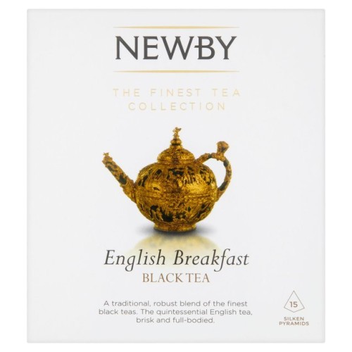 Przejdź do produktu Newby Teas English Breakfast 15 Silken Pyramids 38g