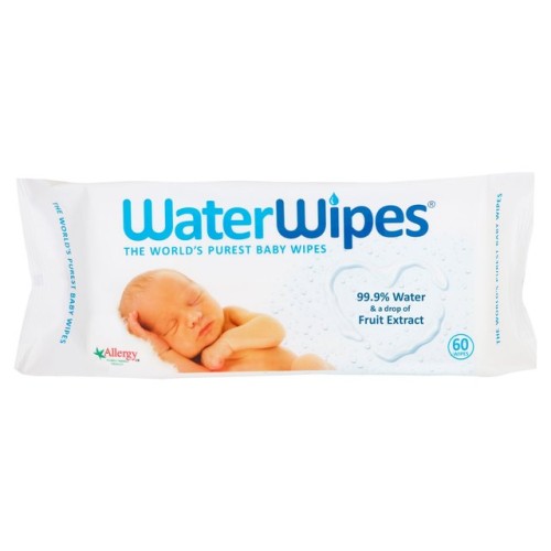 Przejdź do produktu WaterWipes Sensitive Baby Wipes 60 per pack
