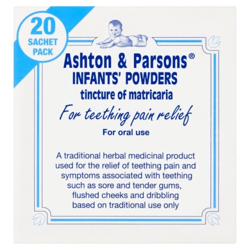 Przejdź do produktu Ashton & Parsons Infants' Teething Powders 20 per pack