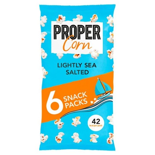 Przejdź do produktu Propercorn Lightly Sea Salted Multipack 6 x 10g