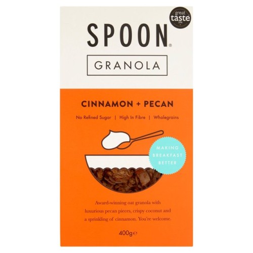 Przejdź do produktu Spoon Cereals Cinnamon + Pecan Granola 400g