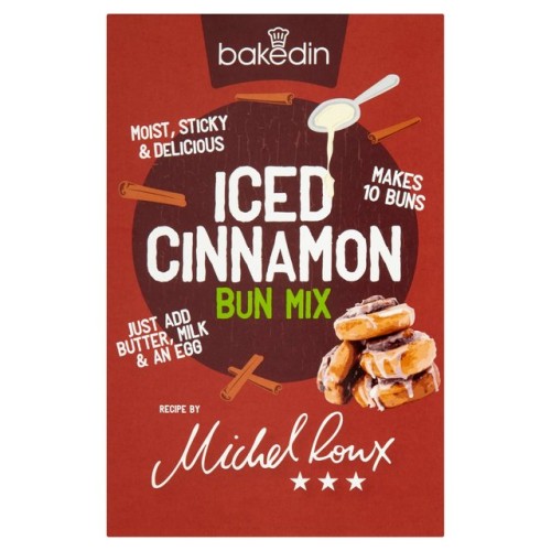 Przejdź do produktu Bakedin Iced Cinnamon Bun Baking Kit 435g