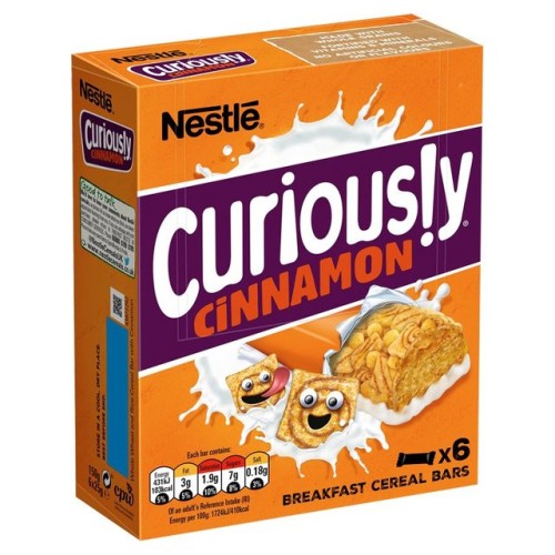 Przejdź do produktu Nestle Curiously Cinnamon Cereal Bar 6 x 25g