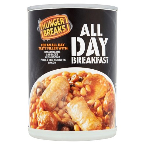 Przejdź do produktu Hunger Breaks All Day Breakfast 395g