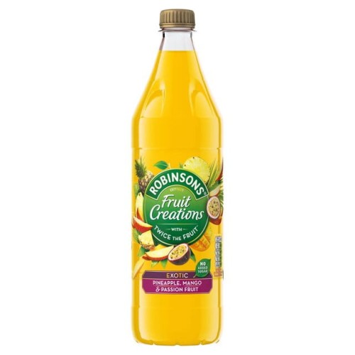 Przejdź do produktu Robinsons Fruit Creations Pineapple, Mango & Passionfruit No Added Sugar 1L