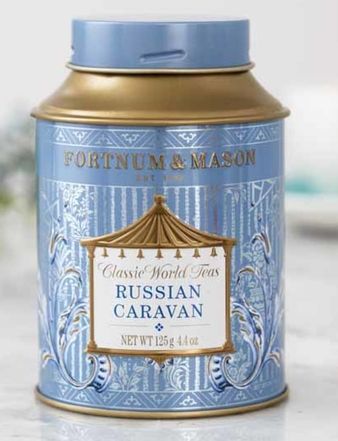 Przejdź do produktu Fortnum & Mason Russian Caravan Loose Tea Tin 125g 