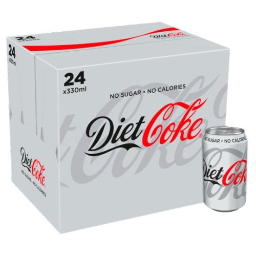 Przejdź do produktu Coca Cola Diet Coke WHOLE CASE 24 CANS x 330ml 