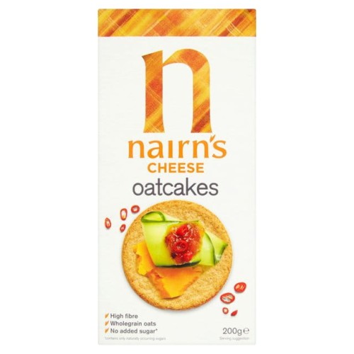 Przejdź do produktu Nairn's Cheese Oatcakes 200g