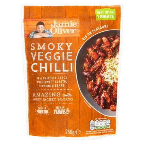 Przejdź do produktu Smokey Veg Chilli Ready to Eat Jamie Oliver 250g