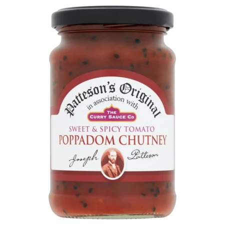 The Curry Sauce Co. Spicy Tomato Poppadom Chutney 300g.jpg