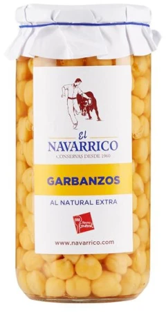Brindisa Navarrico Chickpeas Garbanzos Castellano 660g.png