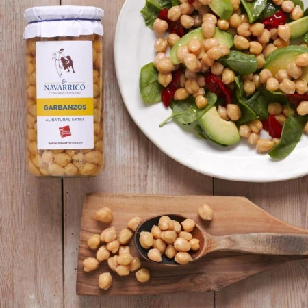 Brindisa Navarrico Chickpeas Garbanzos Castellano 660g 2.jpg