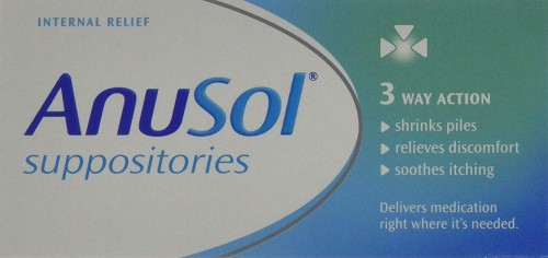 Przejdź do produktu Anusol Suppositories - Haemorrhoid - Piles Treatment - 12 Pack