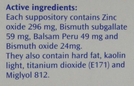 Anusol Suppositories - Haemorrhoid - Piles Treatment - 12 Pack 3.jpg