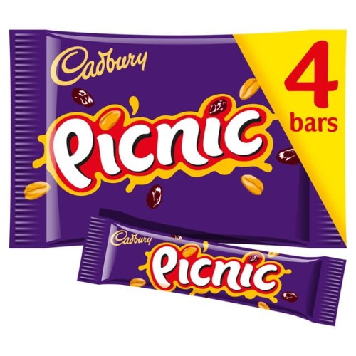 Przejdź do produktu Cadbury Picnic Bars 4 x 32g