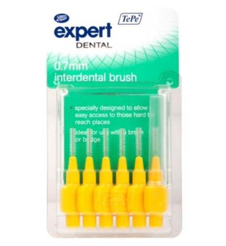 Przejdź do produktu Boots Expert TePe 0.7mm Interdental Brush - set of 6
