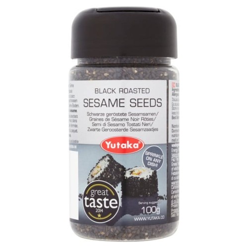 Przejdź do produktu Yutaka Roasted Black Sesame Seeds 100g