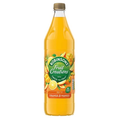 Przejdź do produktu Robinsons Fruit Creations Orange & Mango No Added Sugar 1L