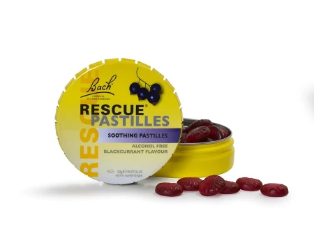 Bach RESCUE Remedy Pastilles, Blackcurrant 50g – Soothing Flower Essences.jpg