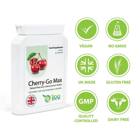 Cherry Go Max Montmorency Supplement - 750mg 90 Capsules 3.jpg