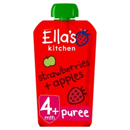 Ella's Kitchen Strawberries Plus Apples 120G.jpeg
