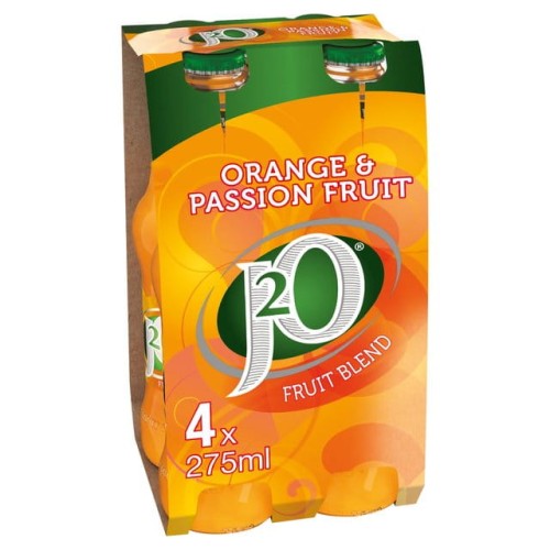 Przejdź do produktu J2o Orange & Passionfruit 4 x 275ml bottle