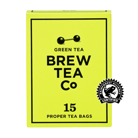 Przejdź do produktu Brew Tea Company Green Tea 15 Proper Tea Bags