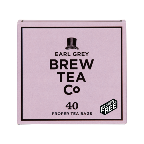 Przejdź do produktu Brew Tea Co Earl Grey 40 Proper Tea Bags 