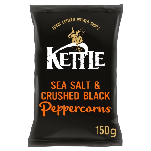 Przejdź do produktu Kettle Chips Sea Salt with Black Peppercorns 130g