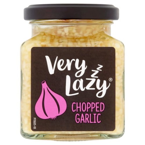 Przejdź do produktu English Provender Very Lazy Chopped Garlic in White Wine Vinegar 125g