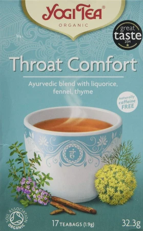 Yogi Tea Throat Comfort - Organic - 17 tea Bags.jpg