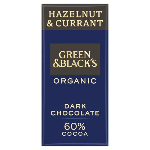 Przejdź do produktu Green & Black's Organic Hazelnut & Currant Dark Chocolate 100g