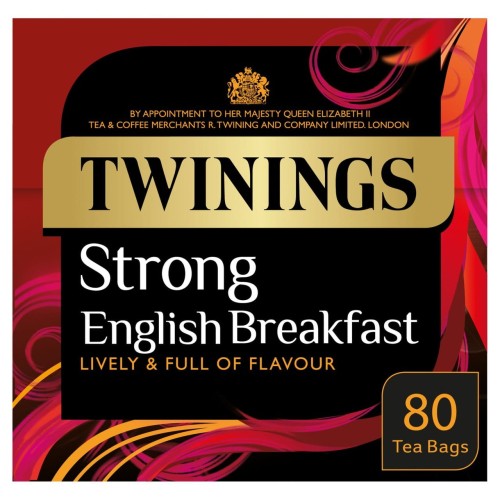 Przejdź do produktu Twinings 1706 Strong Breakfast Tea 80 per pack